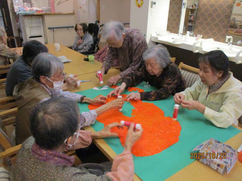 静岡市葵区老人ホーム_ハロウィン秋祭り