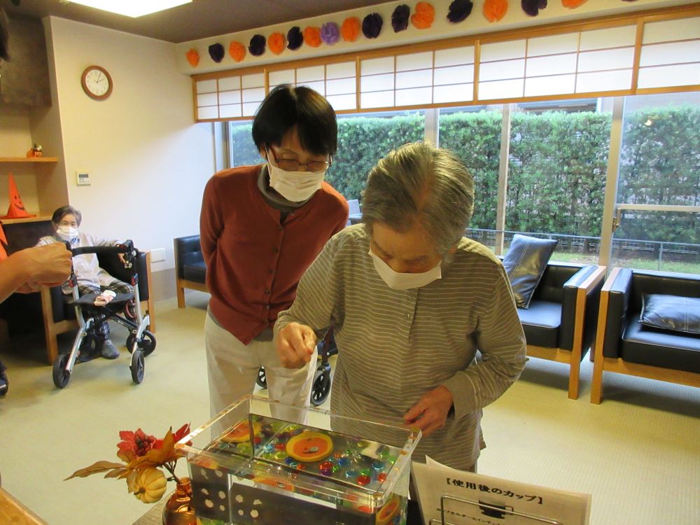 静岡市葵区老人ホーム_ハロウィン秋祭り