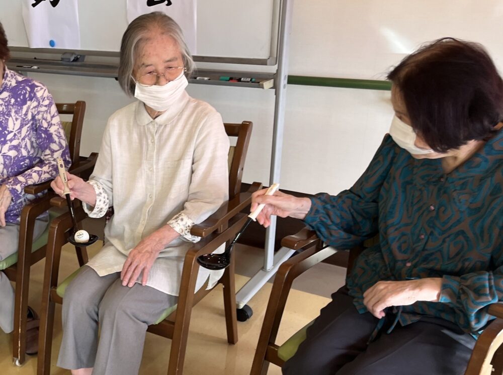 静岡市駿河区有料老人ホーム_秋の運動会