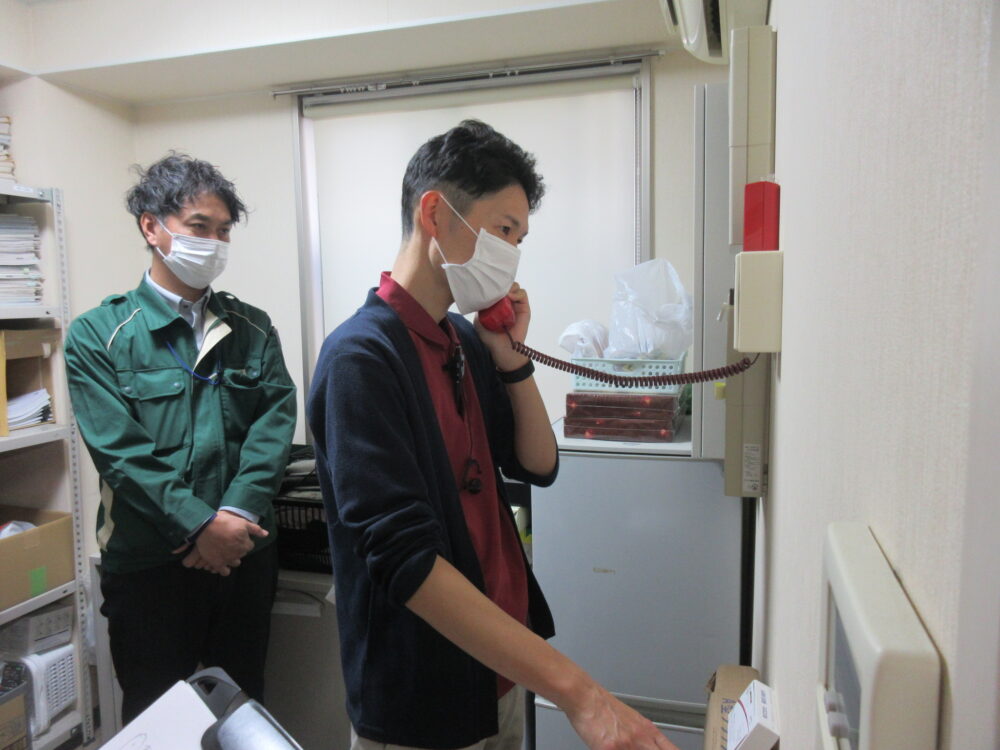 静岡市葵区有料老人ホーム_秋の避難訓練