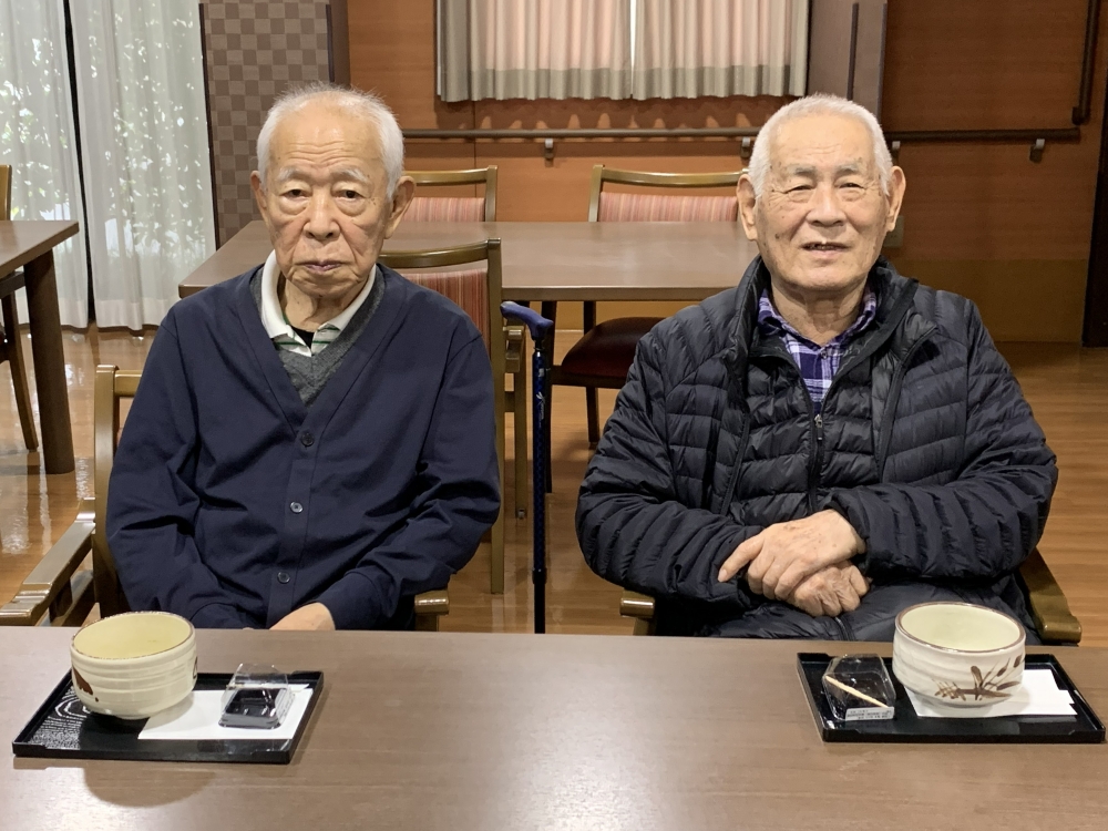 駿東郡長泉町老人ホーム_五感で感じるお茶会