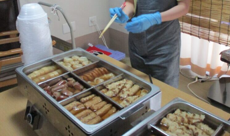 静岡市葵区老人ホーム_おでんイベント