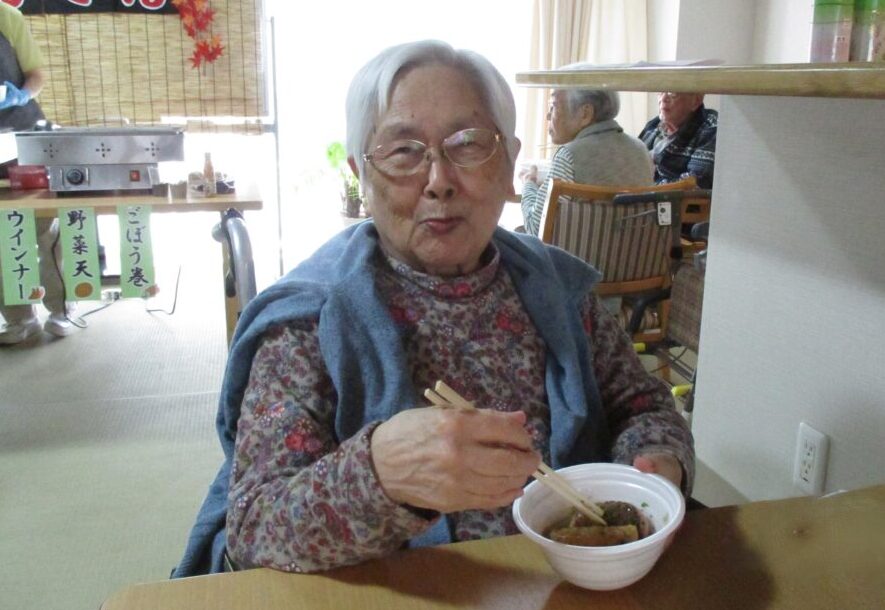 静岡市葵区老人ホーム_おでんイベント