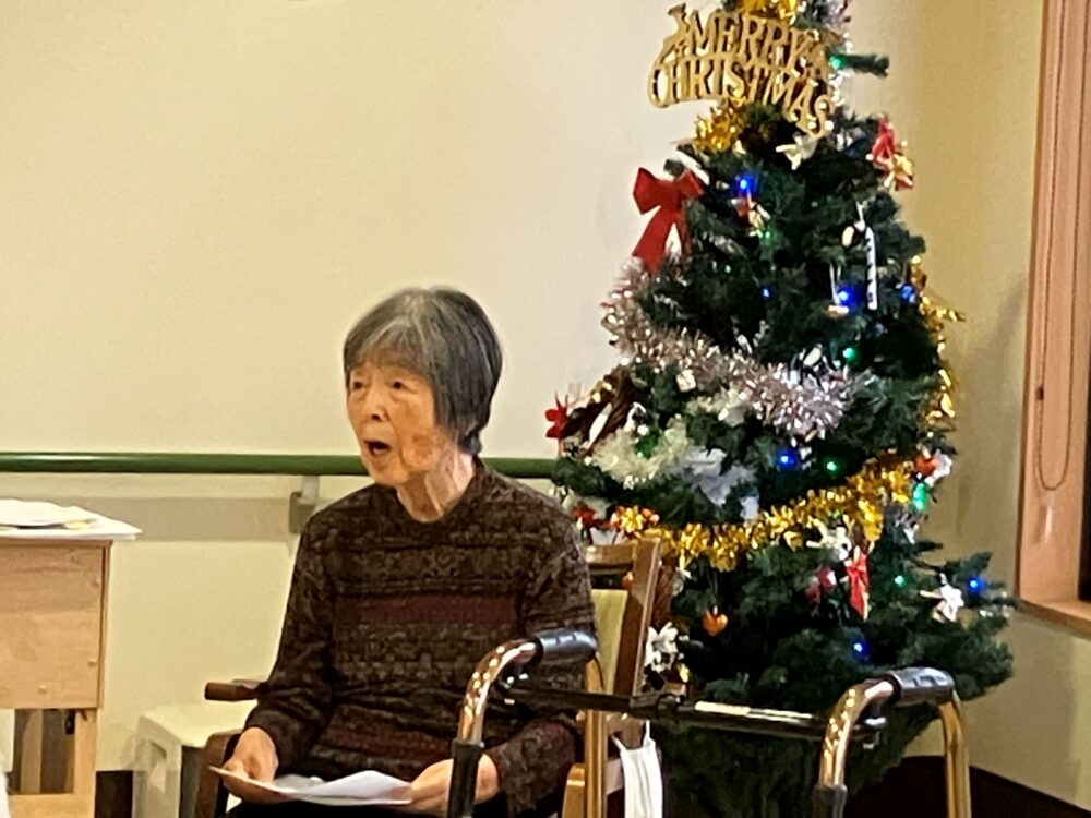 静岡市駿河区老人ホーム_クリスマスコンサート