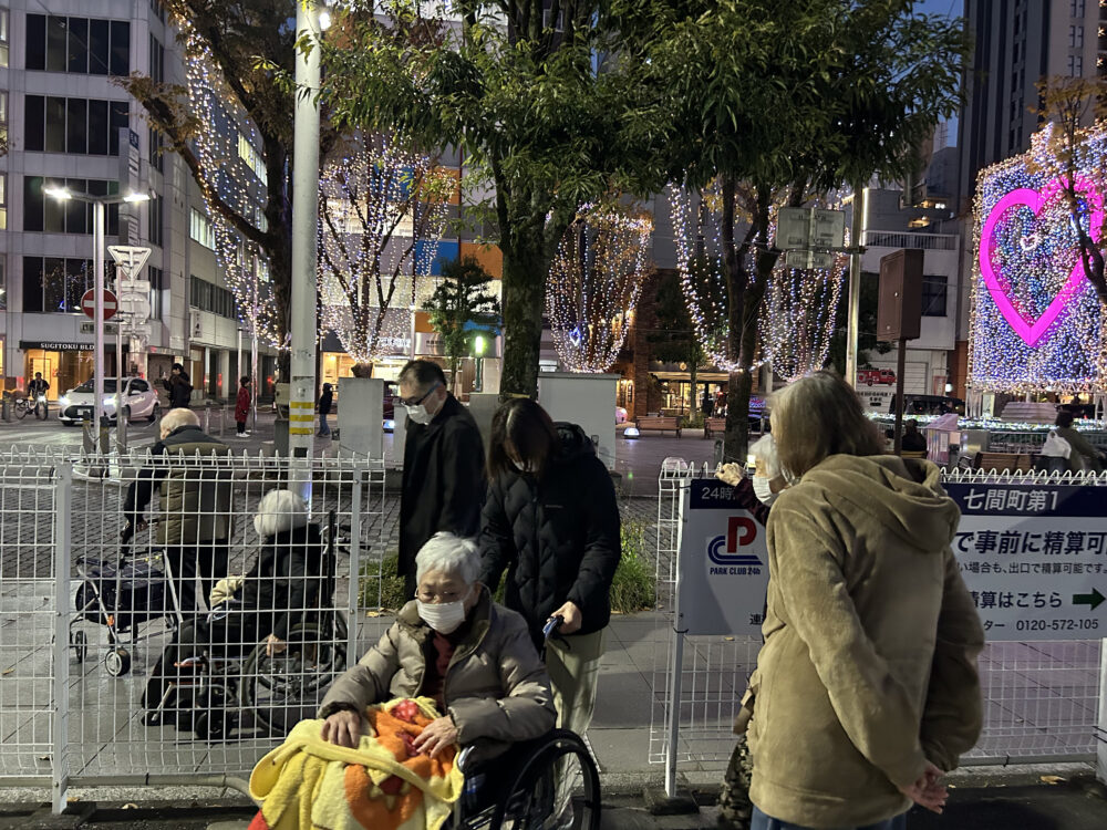 静岡市葵区老人ホーム_イルミネーション見物