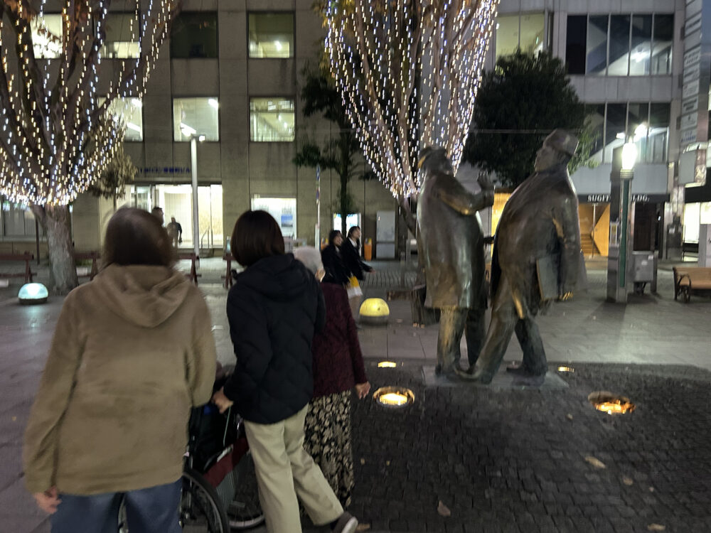静岡市葵区老人ホーム_イルミネーション見物