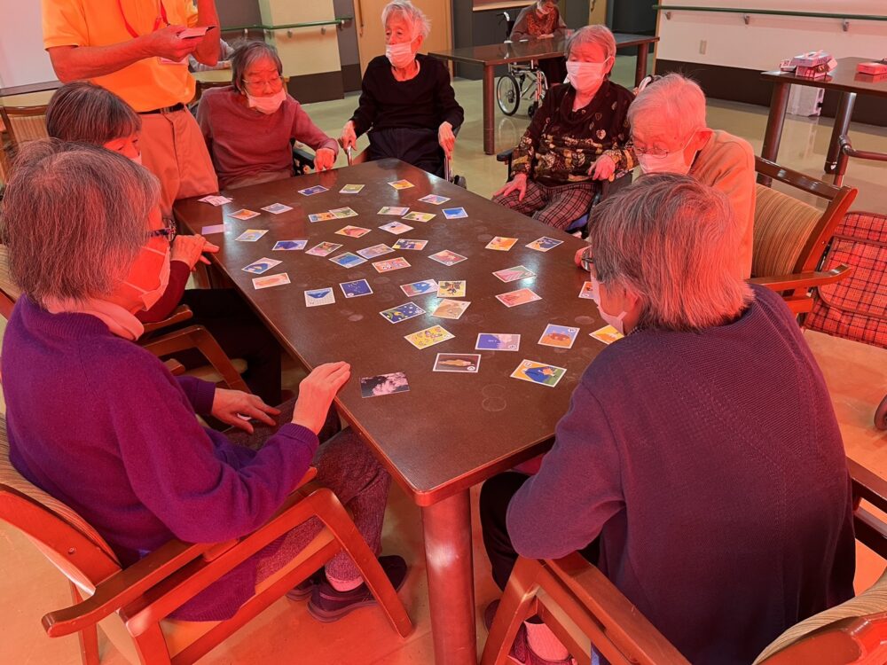 静岡市駿河区老人ホーム_正月レクリエーション