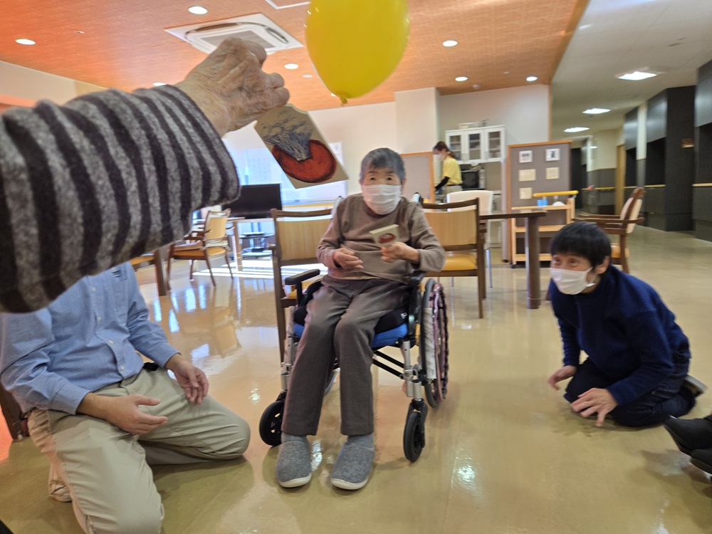 静岡市駿河区老人ホーム_正月レクリエーション