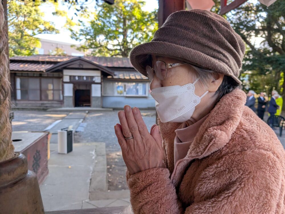 静岡市葵区老人ホーム_熊野神社への初詣ドライブ