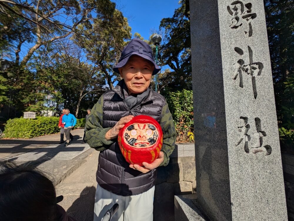 静岡市葵区老人ホーム_熊野神社への初詣ドライブ