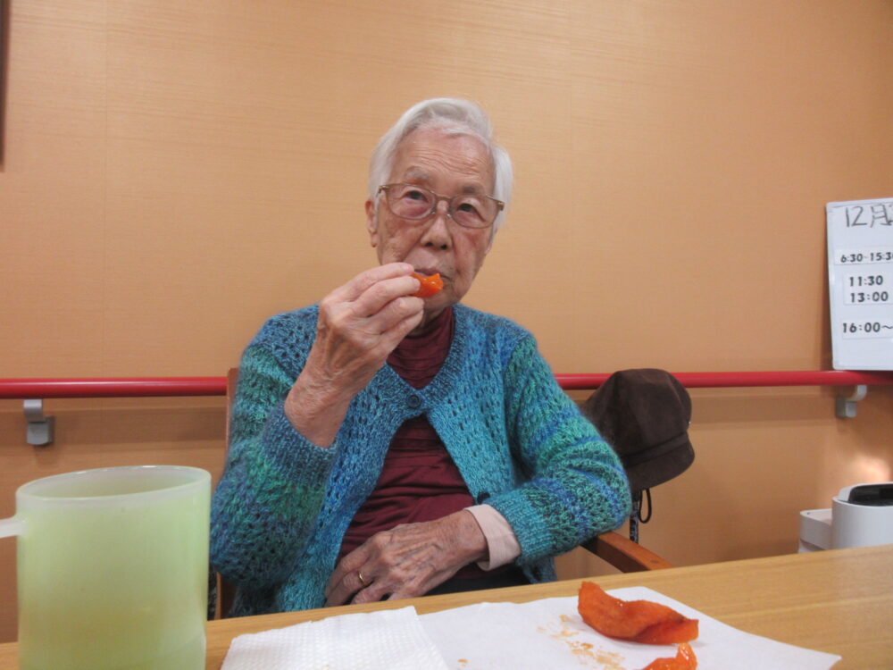 静岡市葵区老人ホーム_冬の味覚