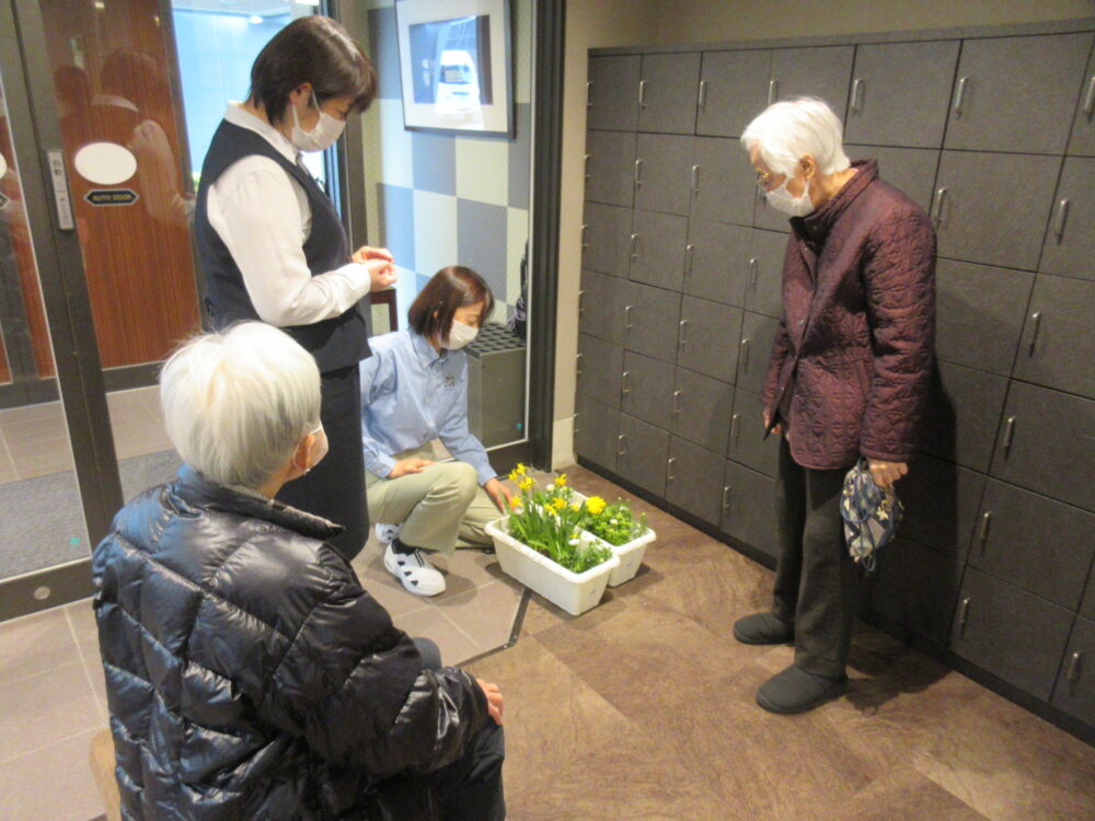 静岡市葵区老人ホーム_生活リハビリ「園芸クラブ」