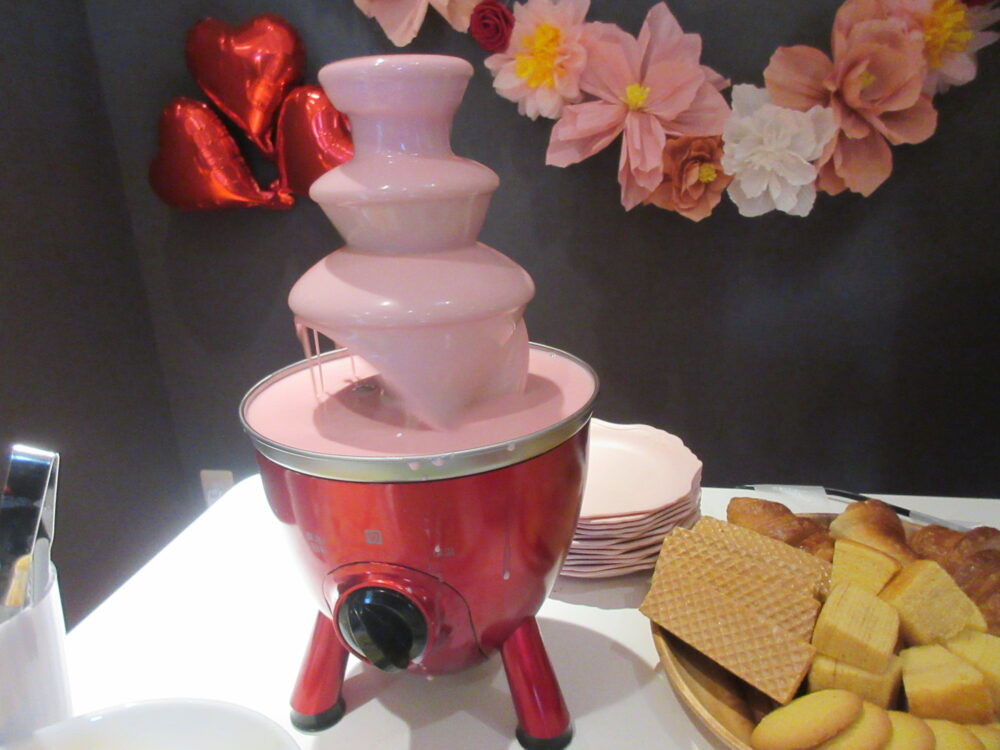 静岡市葵区老人ホーム_チョコレート・ファウンテン