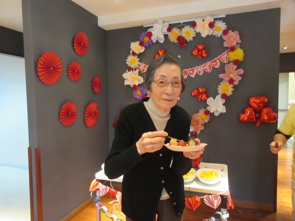 静岡市葵区老人ホーム_チョコレート・ファウンテン