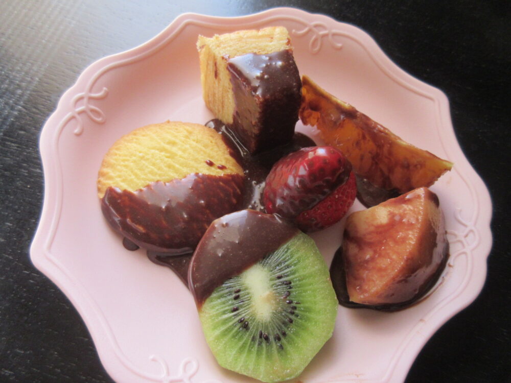 静岡市葵区老人ホーム_チョコレート・ファウンテン