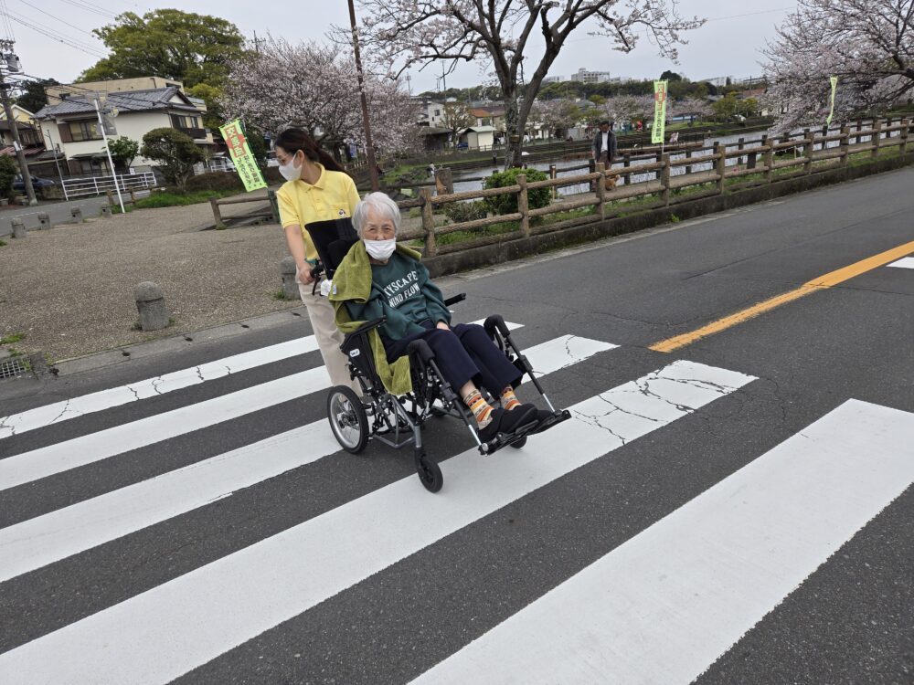 静岡市駿河区老人ホーム_笑顔満開お花見