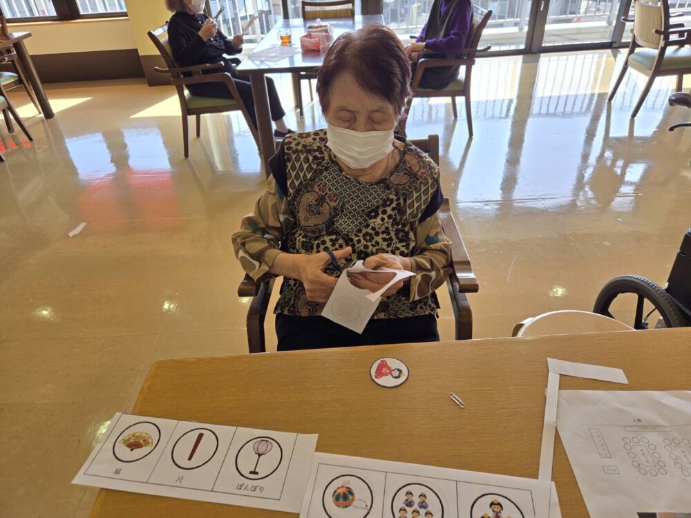 静岡市駿河区老人ホーム_ひな祭り