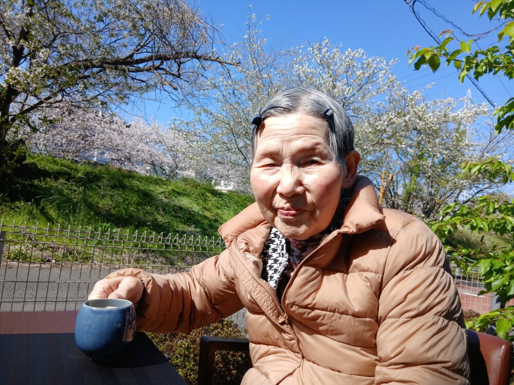 藤枝市老人ホーム_４月の風物詩「桜」