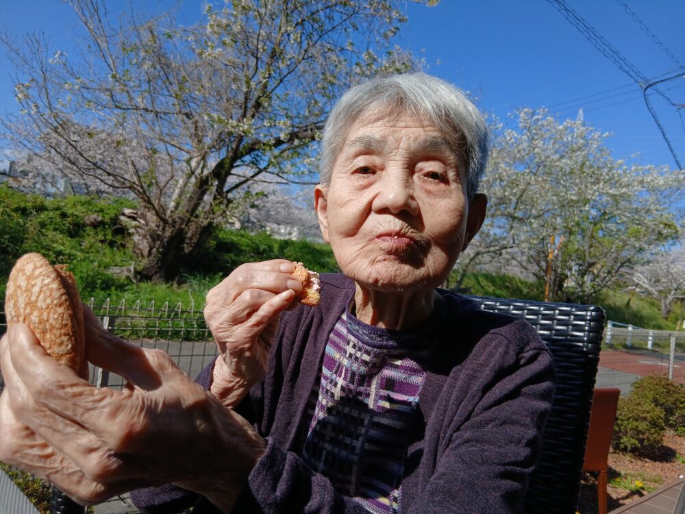 藤枝市老人ホーム_４月の風物詩「桜」