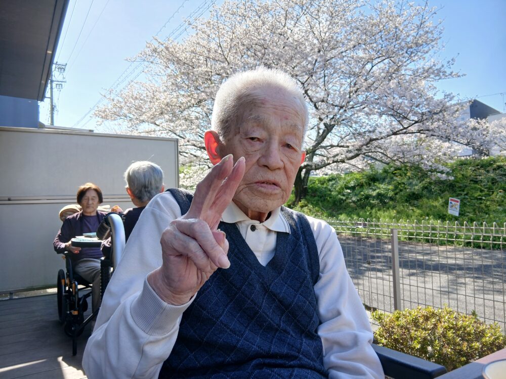 藤枝市老人ホーム_４月の風物詩「桜」