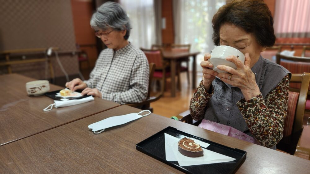 駿東郡長泉町老人ホーム_五感で感じるお茶会　～「十三詣り」～