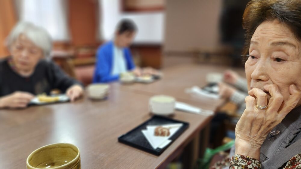 駿東郡長泉町老人ホーム_五感で感じるお茶会　～「十三詣り」～