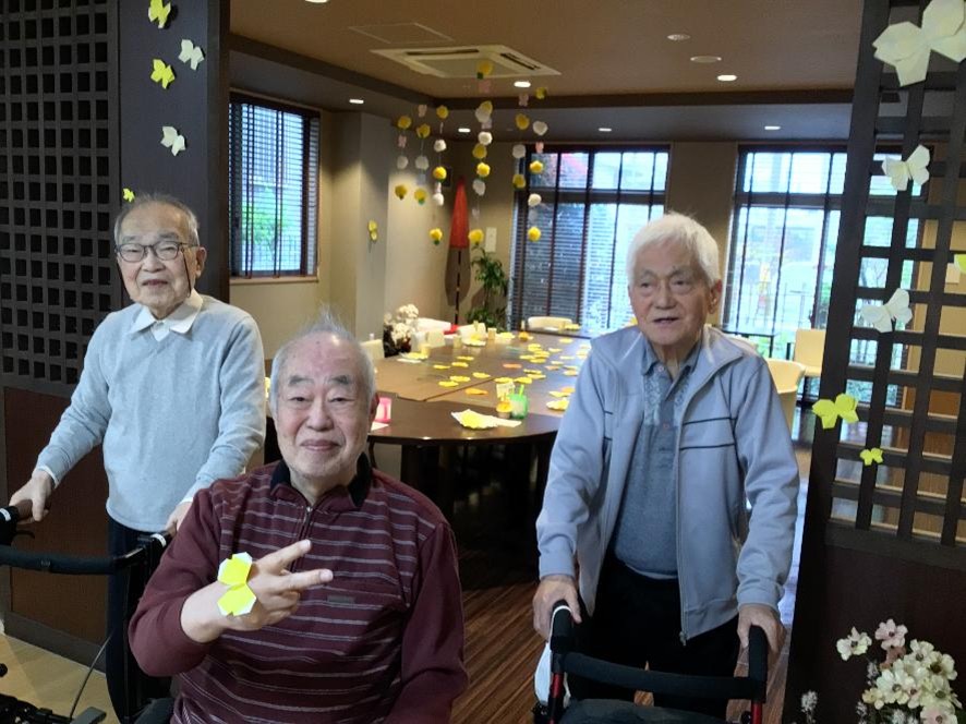浜松市老人ホーム_陽だまりお花見会