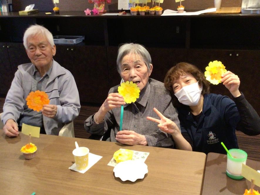 浜松市老人ホーム_陽だまりお花見会