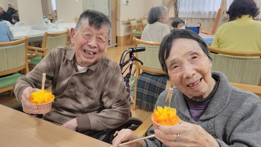 浜松市老人ホーム_陽だまりお花見会