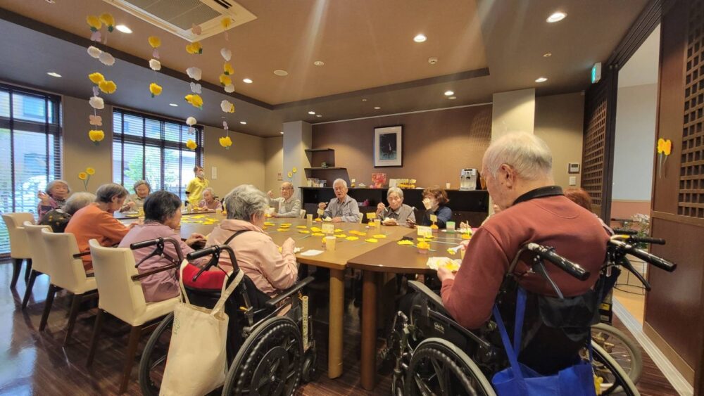 浜松市老人ホーム_陽だまりお花見会