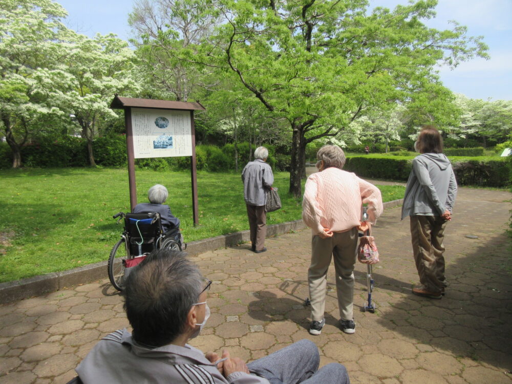 静岡市葵区老人ホーム_なんじゃもんじゃ見物（城北公園）