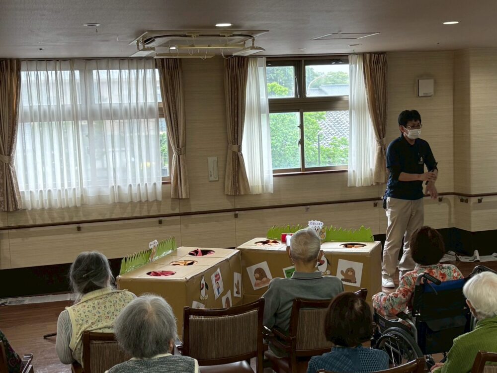 静岡市葵区老人ホーム_ミニ運動会