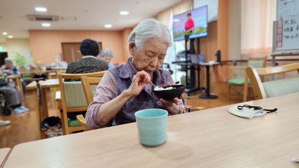 駿東郡長泉町老人ホーム_あんみつ　～初夏を彩る四重奏～