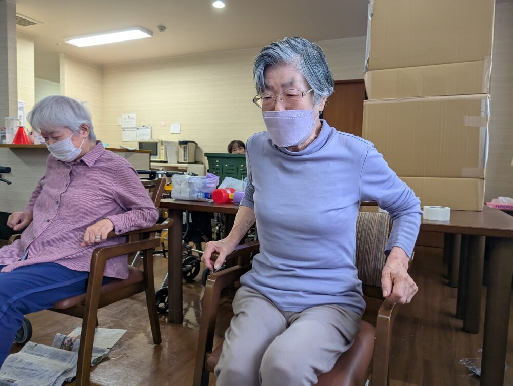 静岡市葵区老人ホーム_ミニ運動会