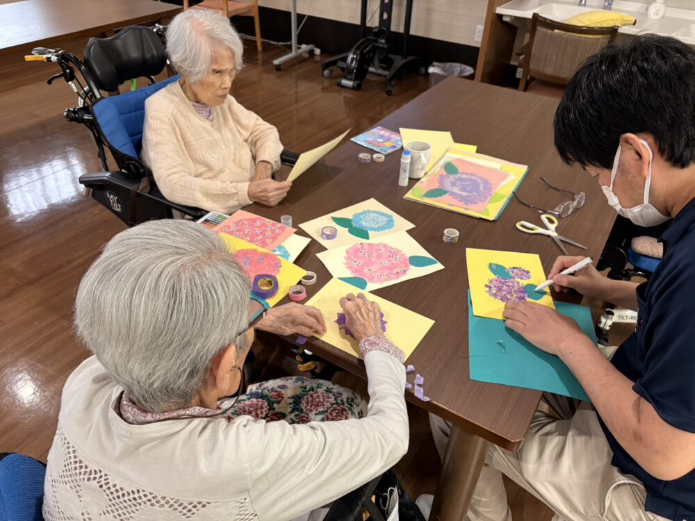 静岡市葵区老人ホーム_あじさい合唱会