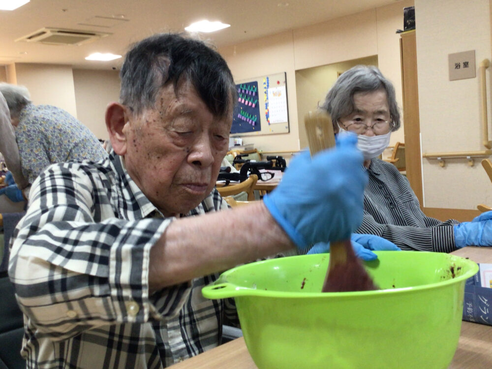 浜松市老人ホーム_ブルーベリーシャーベット
