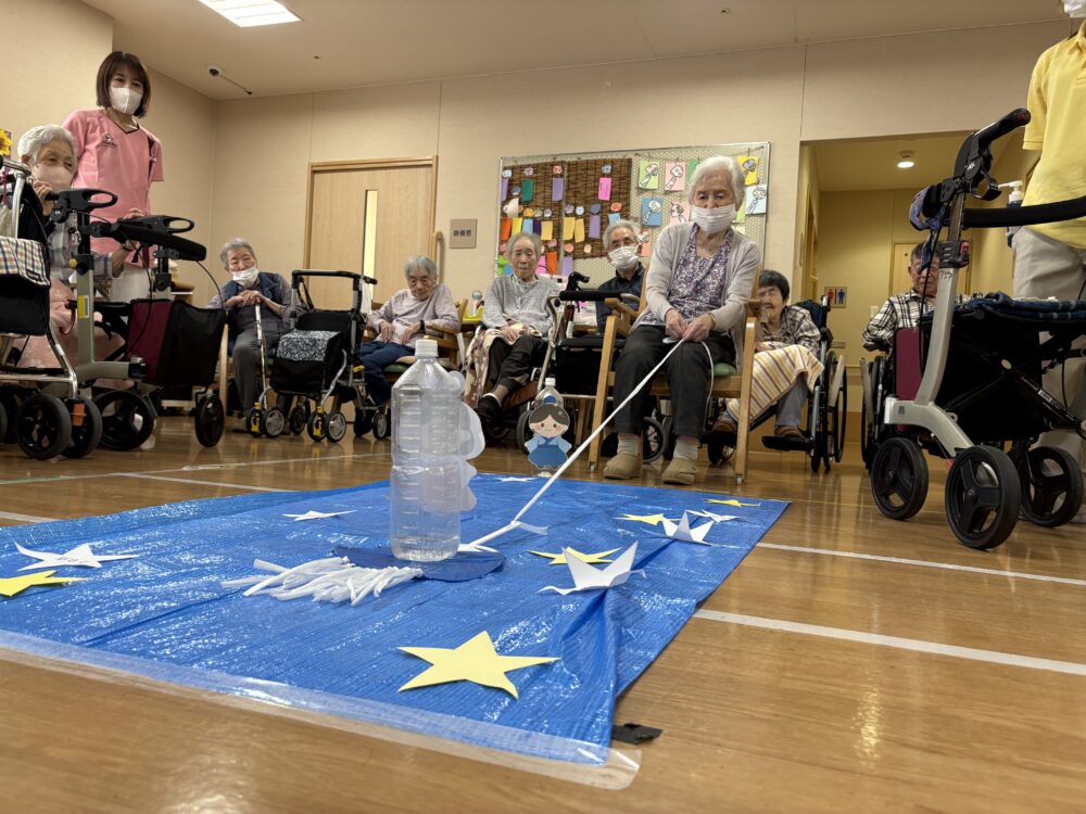 浜松市老人ホーム_七夕ゲーム