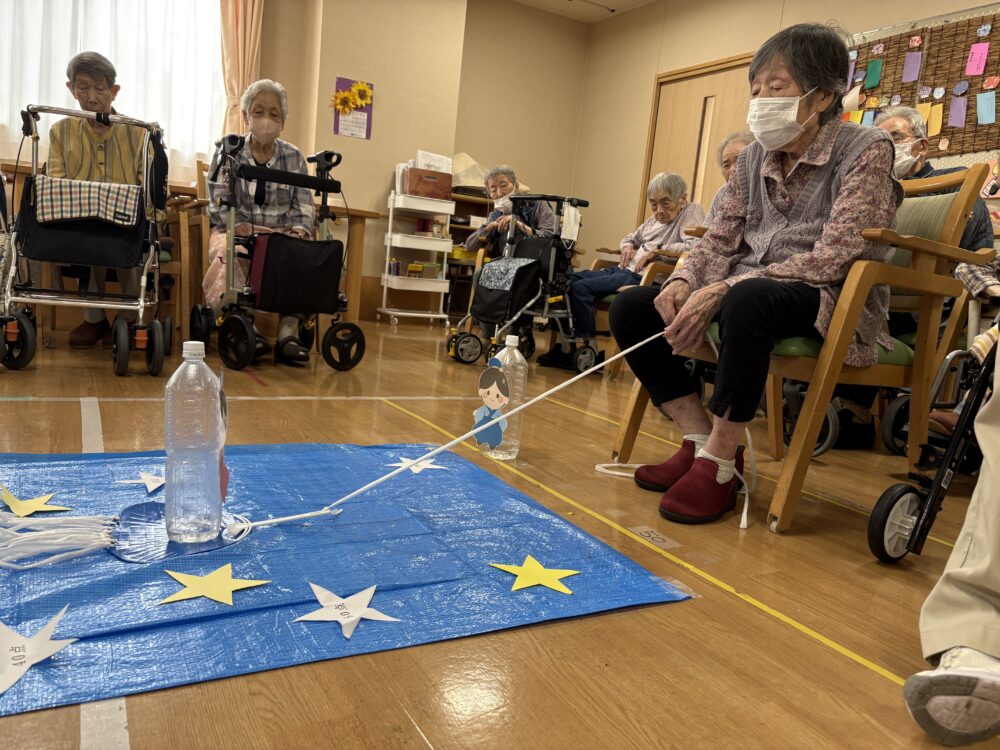 浜松市老人ホーム_七夕ゲーム