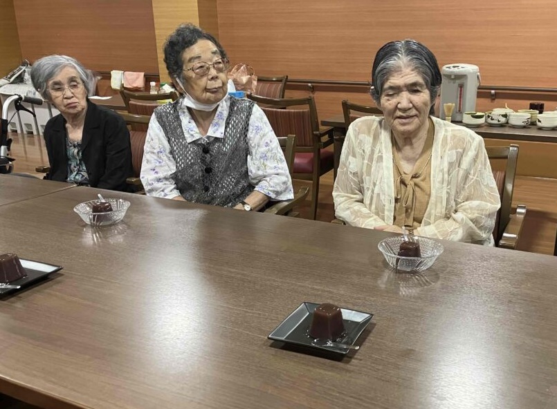 駿東郡長泉町老人ホーム_五感で感じるお茶会　～お盆～