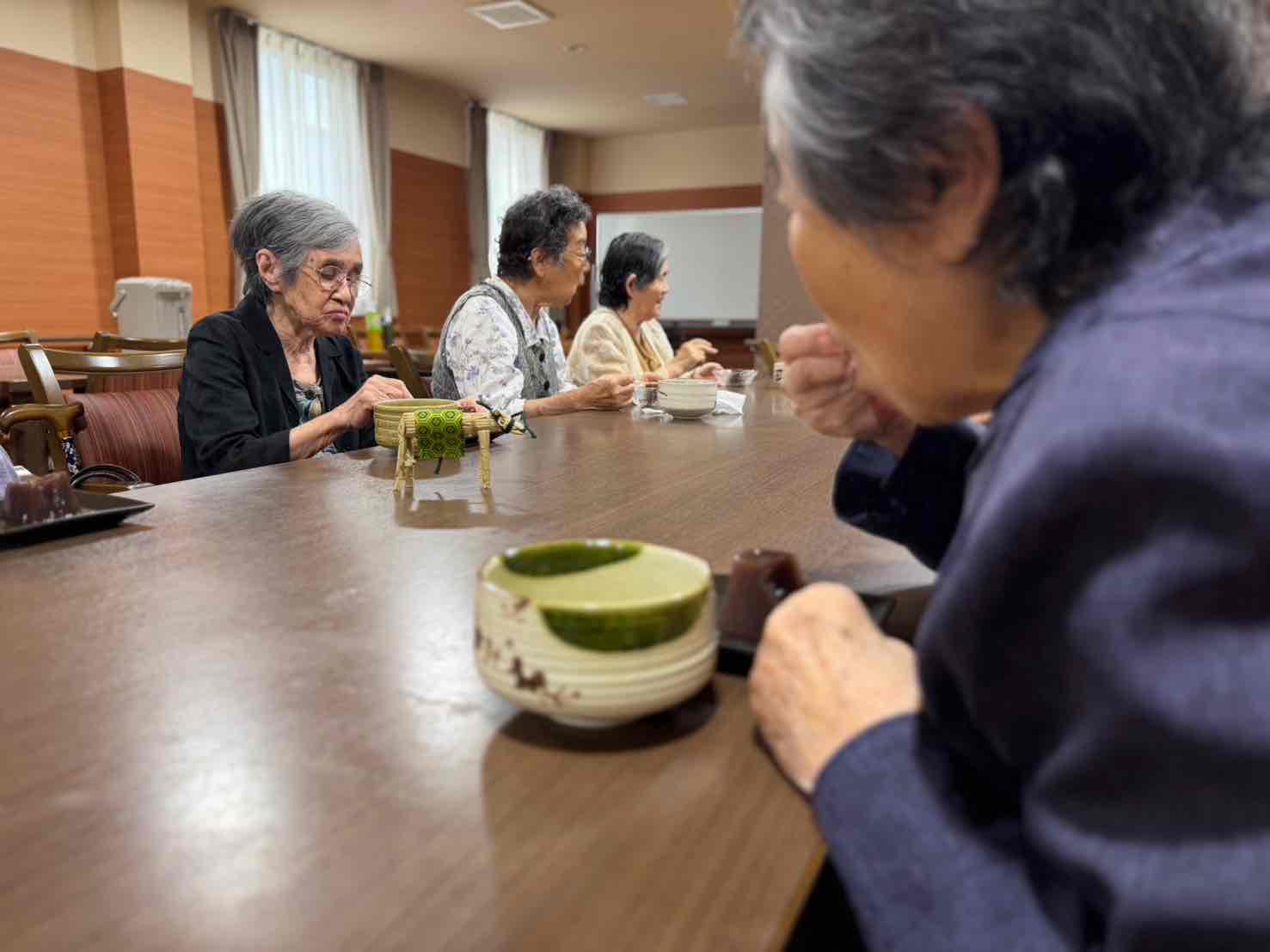 駿東郡長泉町老人ホーム_五感で感じるお茶会　～お盆～