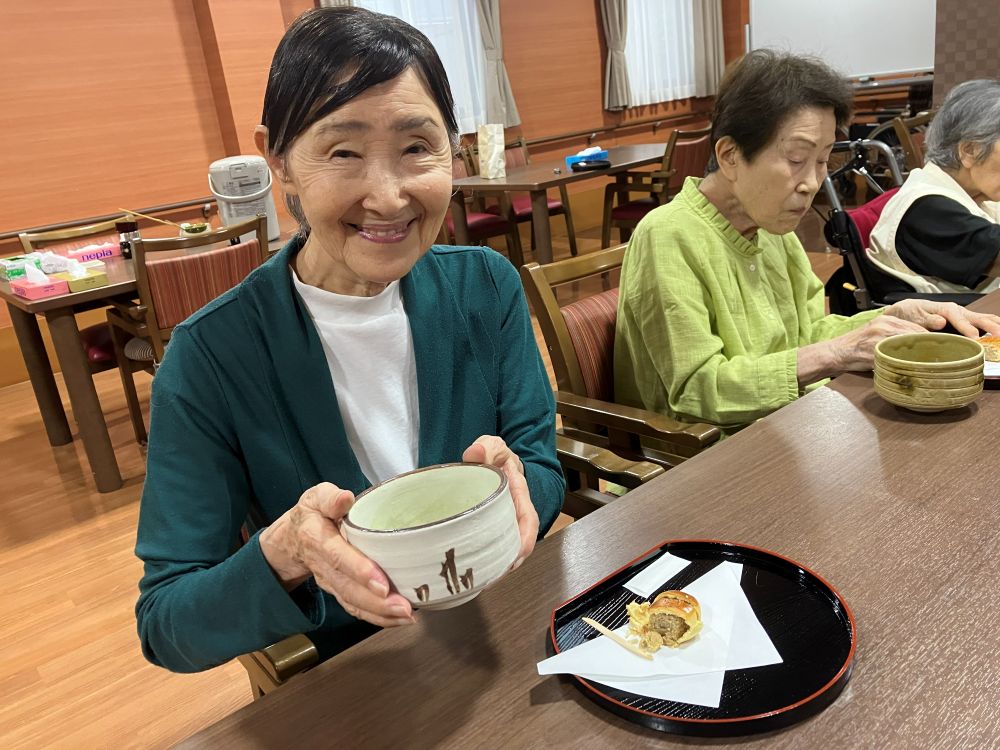 駿東郡長泉町老人ホーム_五感で感じるお茶会 ~重陽の節句~